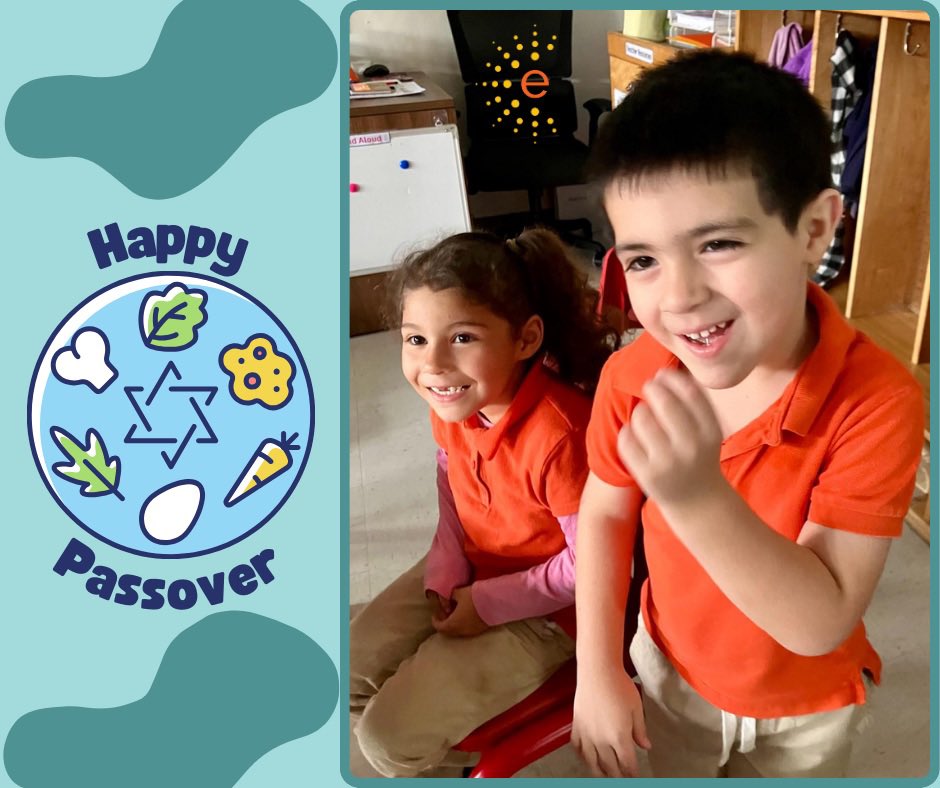 Chag Sameach! May your #Passover celebration be filled with blessings, love, and joy. 🧡

#EastersealsSouthFlorida @FlaHeadStart