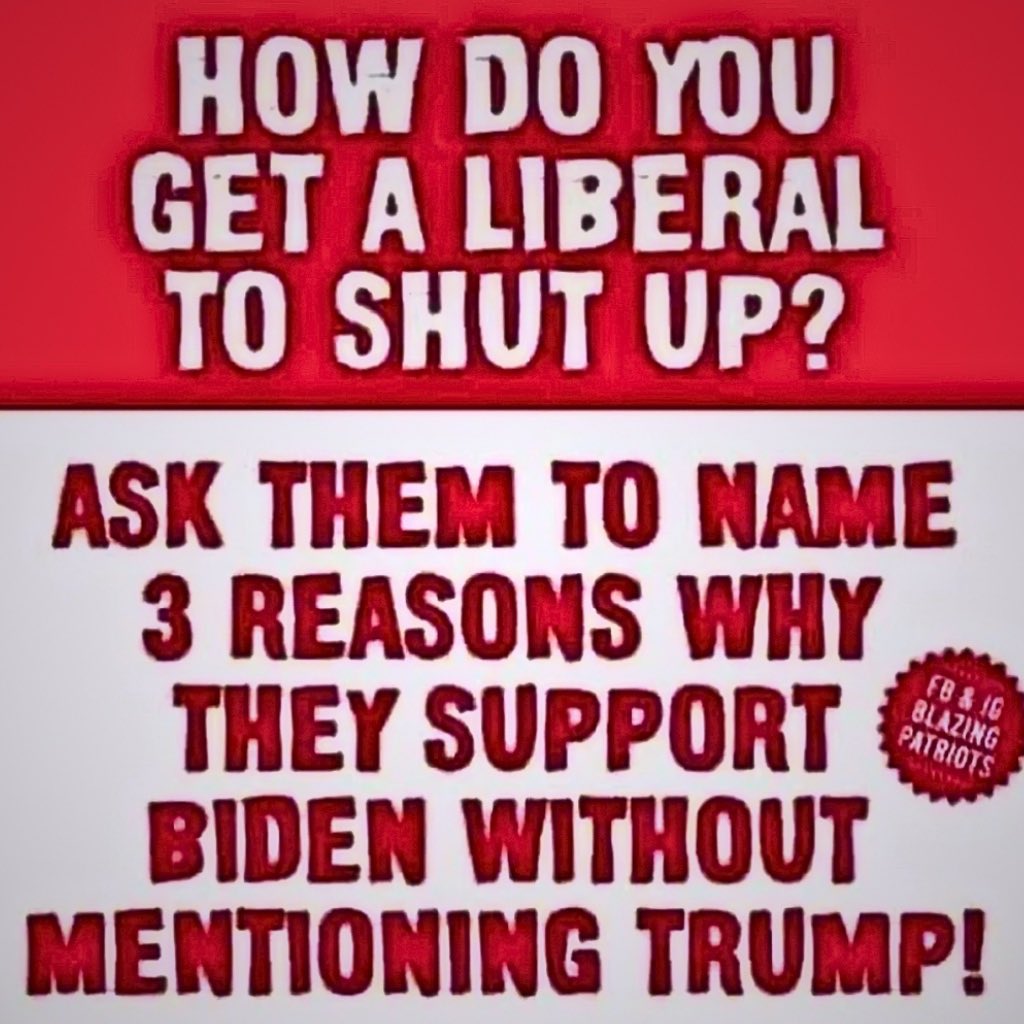 Try it!! The left are too obsessed with hating Trump!!