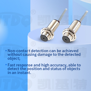 kjtbonnie's tweet image. KJT photoelectric sensors reliably recognize the presence of a target. They reliably detect shape, color, distance or thickness with high detection accuracy. Compared to inductive or capacitive proximity switches, they have a significantly larger detection range.#ProximitySensors