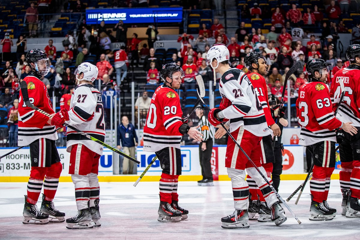 Jonatan Berggren's third game-winning goal of the playoffs helped the Griffins close out their best-of-five series against the Rockford IceHogs with a 4-2 victory in Game 4 on Sunday at the BMO Center. 📰: bit.ly/3Ww9RS2