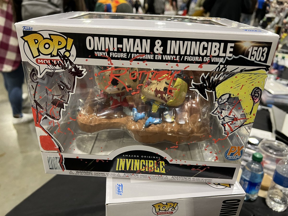 Invincible POPS remarks! Done at @FANEXPOPhilly