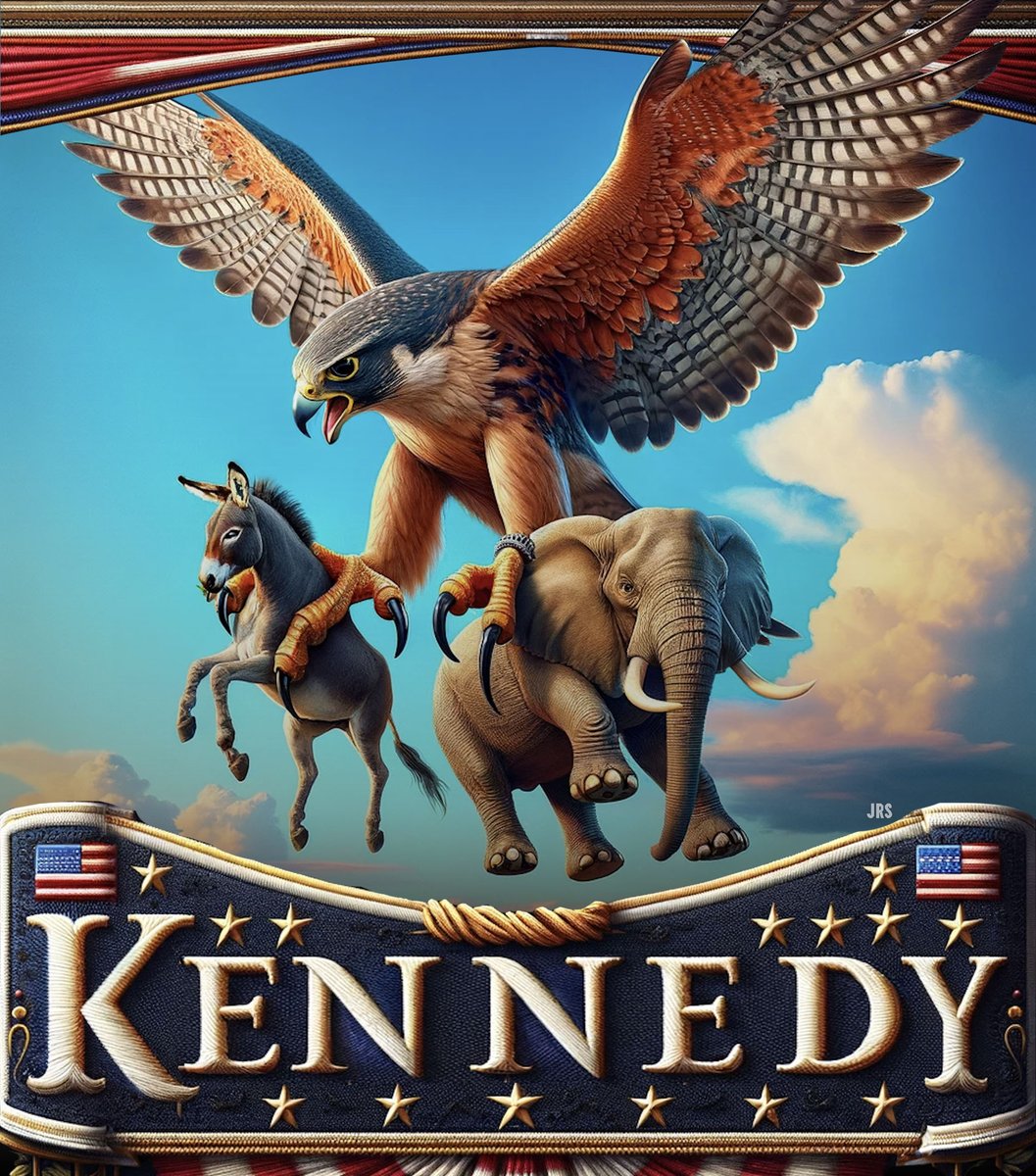 Kennedy will end the failed two party system and restore our government to serve We The People 🇺🇸
#KennedyShanahan24 #WeThePeople