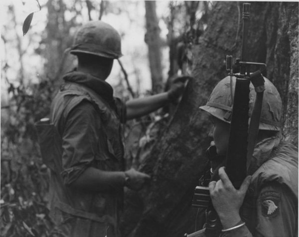 Today in 1969, soldiers of the U.S. Army's 101st Airborne begin an assault on Hill 937 aka 'Hamburger Hill.' It takes them 10 days to fight their way to the top. More than 400 American troops become casualties during the battle. After securing the summit, the area is abandoned.