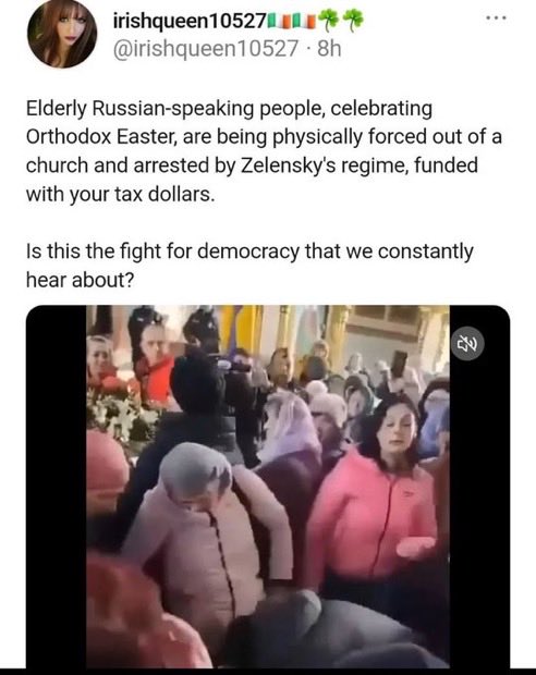 AND …they sit around in Congress and wave Ukraine flags….while they give all our money away and chase Christians away from churches!