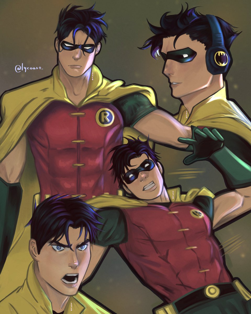 Dick Grayson - the first Robin.
had a lot of fun trying new techniques, btw i needed to finish this drawing, I got tired of spending so much time with the same project… anyway hope you like it!!
.
#robin #dickgrayson #dickgraysonfanart #robinfanart #dccomics #nightwing