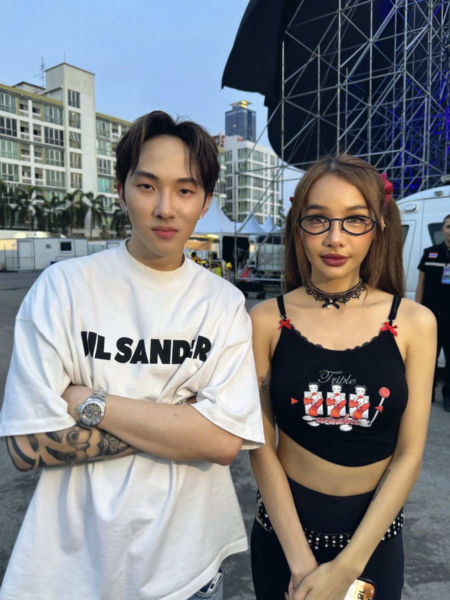 มาทันนะ 😂 #COSMOSBEARMUSICFESTIVA #nicecnx #bowkylion