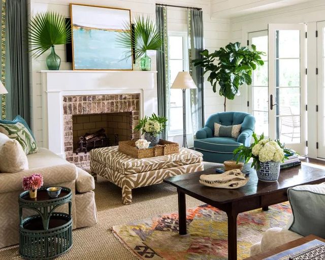 Source Southern Living Coastal Design
southernliving.com/.../best-coast…
#livingroomdecor #CoastalCharm