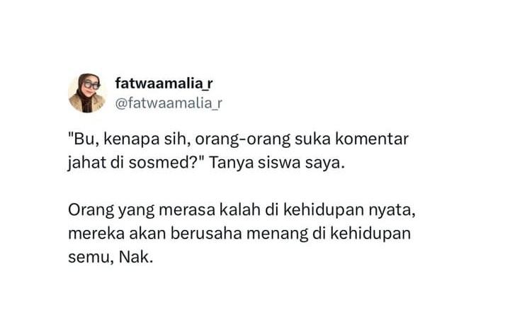 Tiba2 lewat TL, ternyata alasan semua orang nyerang Bangtan tu karena di dunia nyata mereka kalah.

WE ARE WITH YOU BTS 
WITH BTS TILL THE END 
BTS HAVE ARMYS 
ARMY FOREVER BTS FOREVER 
BTS HAS MOST ORGANIC SUCCESS
BTS THE KINGS