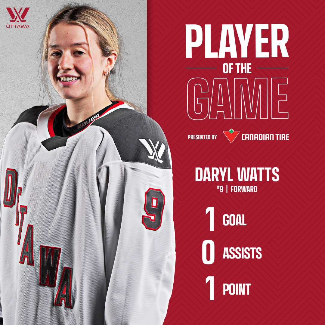 Daryl Watts takes home our final @CanadianTire Player of the Game with a highlight reel goal! 🤩