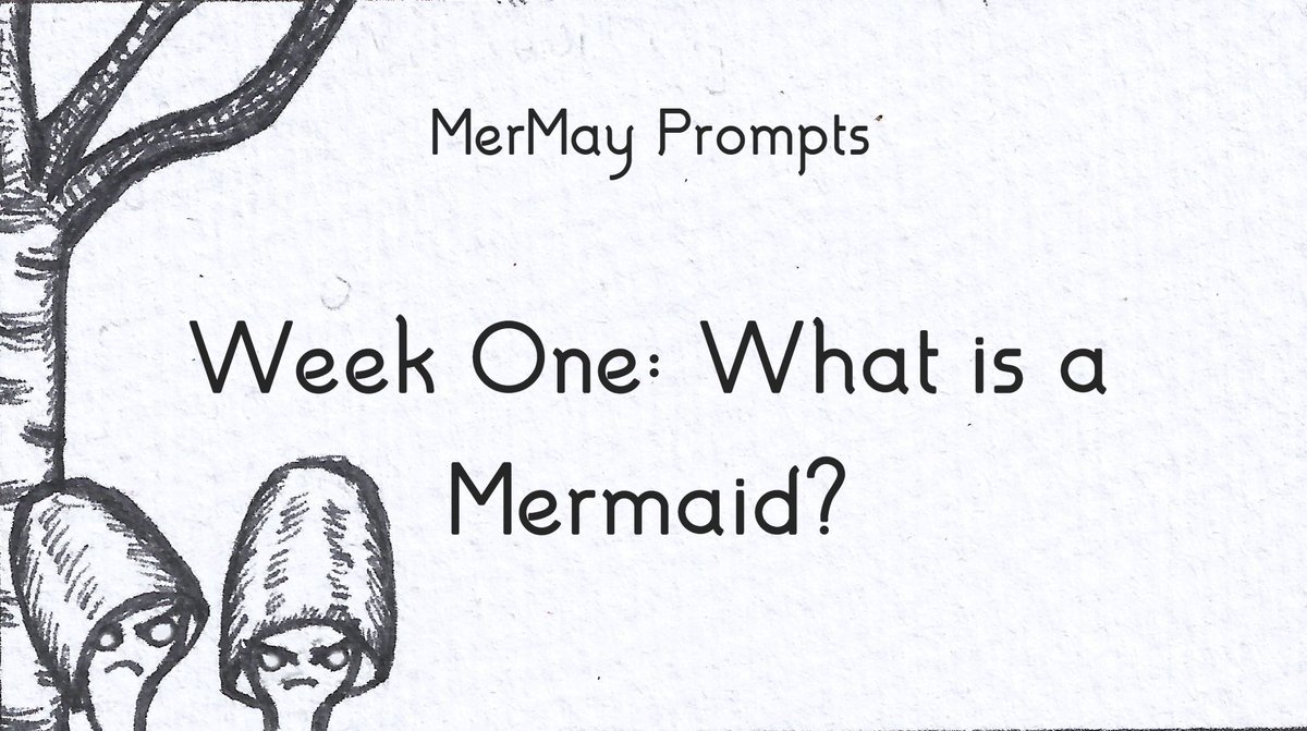 From the Monthly Writer's Prompts on my blog for #MerMay

buff.ly/3U9jCEg 

#WritingPrompt #AmWriting
#WriteMotivation