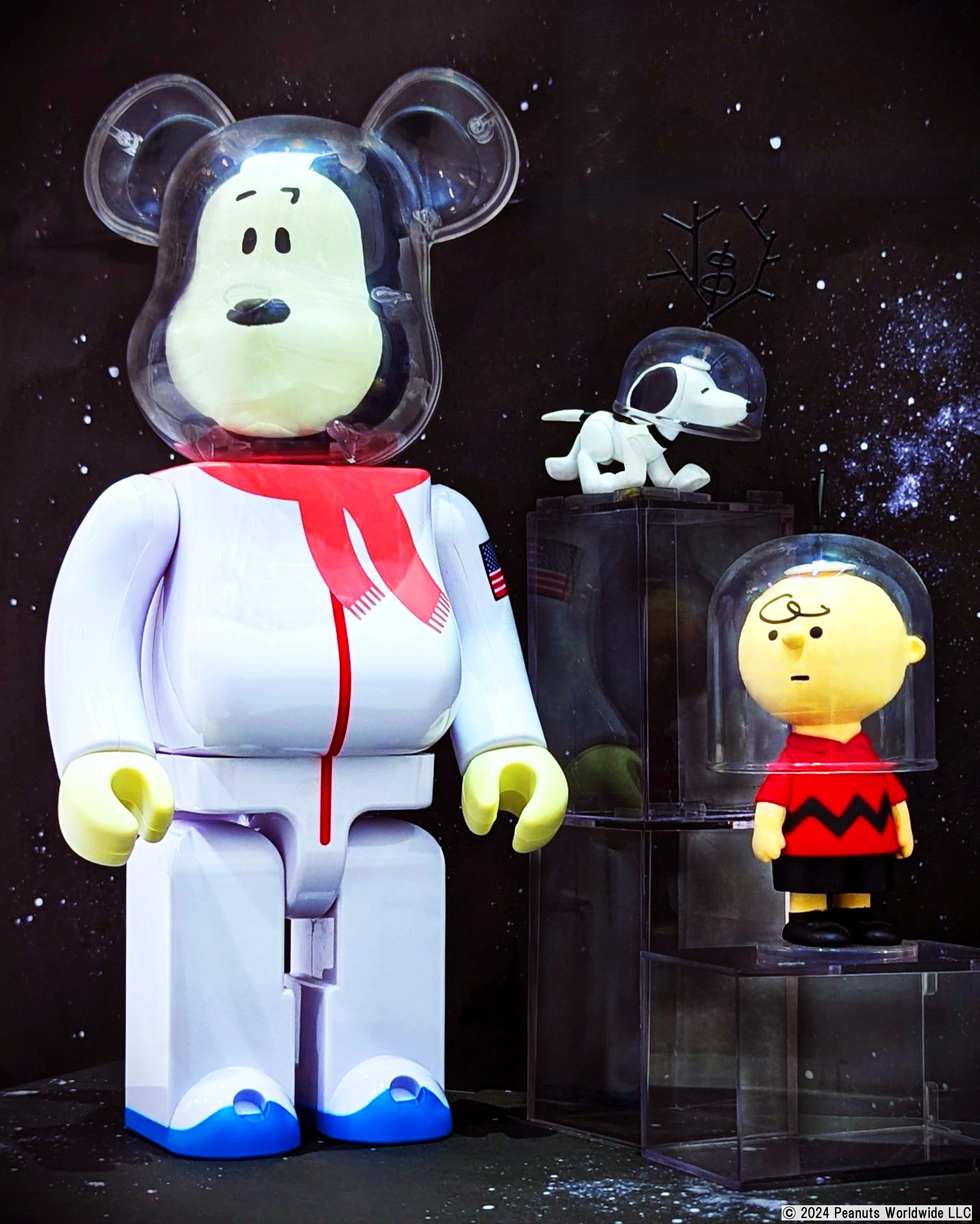 BE@RBRICK | 400% Bearbrick Astronauts Snoopy [Peanuts] (2021