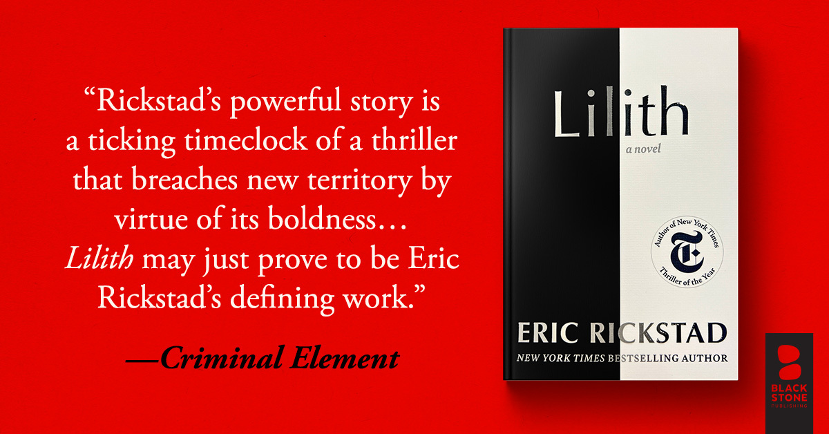 From the author of the @nytimes thriller of the year #IAMNOTWHOYOUTHINKIAM comes a gripping successor: #LILITH, an @amazon editors' pick by @ericrickstad! Amazon: ow.ly/wba350R06JQ B&N: ow.ly/cj1z50R06JT Apple: ow.ly/Pn0v50R06JU Indie: ow.ly/V4x050R06JR