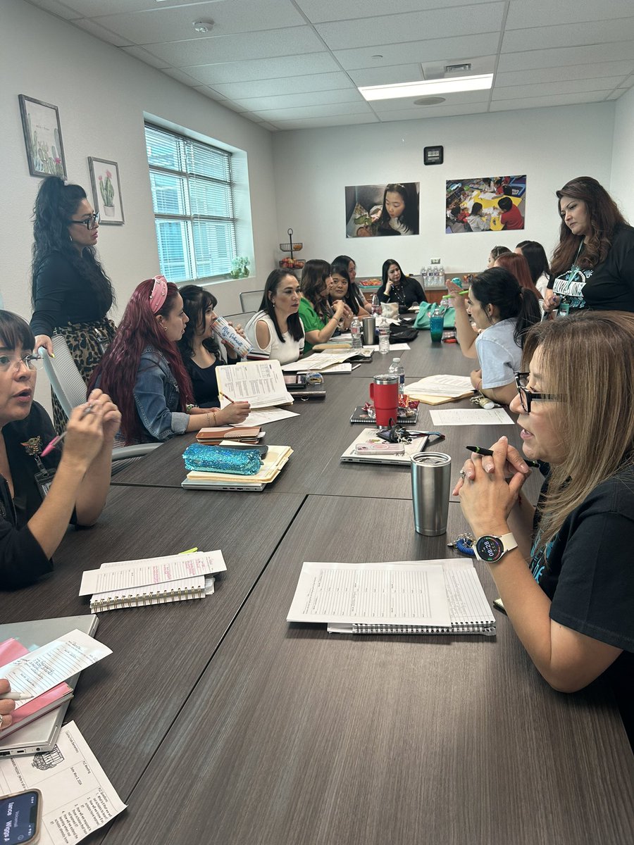 Great conversations and planning for final weeks with our vertical teams. Making every day count while extending the learning. #CactusMakesPerfect 🌵❤️ #TeamSISD #WeLeadTX