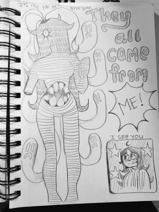 I don't post my art much but here is a collection of unserious doodles and some serious, I hope u enjoy