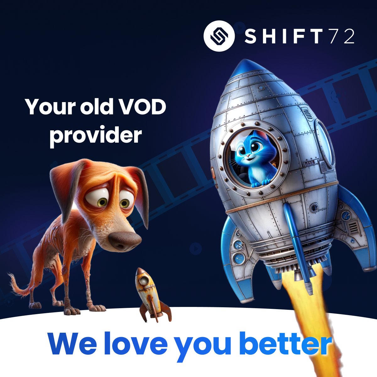 Launch VOD Apps at Rocket Speed with Shift72

Still puzzling over complicated app deployments? It's time for a smooth takeoff with SHIFT72

shift72.com/we-love-you-be…