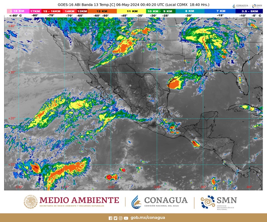 Se prevé #Viento con #Rachas de 60 a 80 km/h en #BajaCalifornia y con posibles torbellinos o tornados en el noreste de #México. Más información en: gob.mx/conagua/prensa…