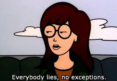 f1uttermoth's tweet image. I like to think that House watches a lot of Daria and is always like "she's so me" every time she's on screen