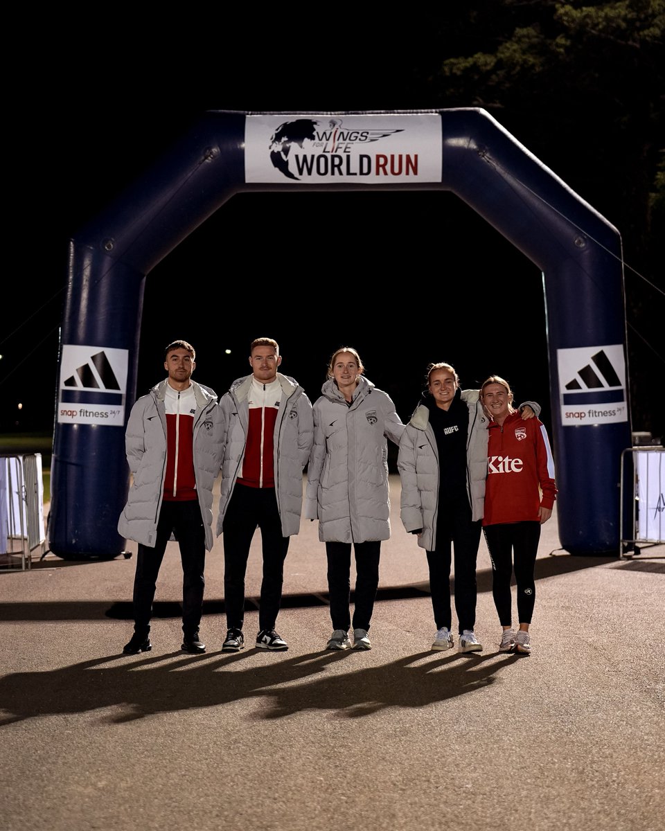 Our team had a great time at the @WFLWorldRun last night 🙌 Thanks for all those who came out to support such an important cause.