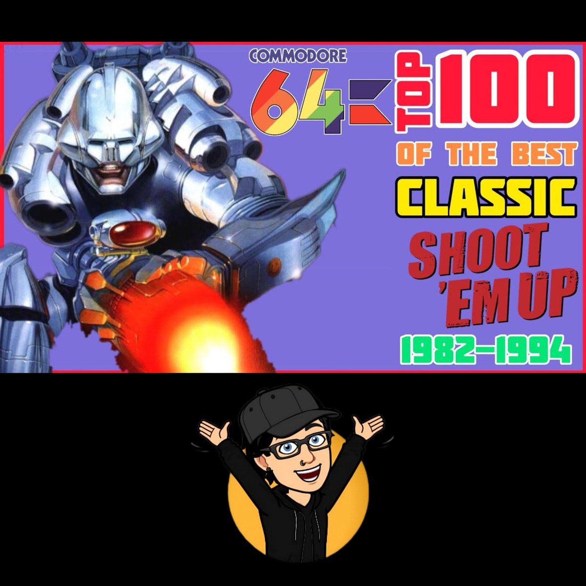 For those who enjoyed the top 10 C64 shooters. This is a top 100 that some of you might have missed. youtu.be/oYjgweqEi3A #c64 #commodore64 #shootemups #justjamie