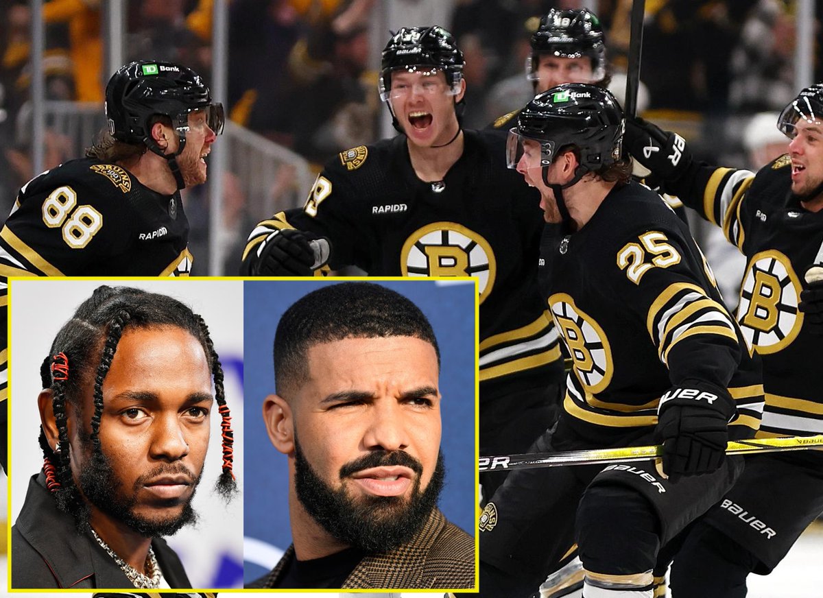 Kendrick Lamar named honorary Boston Bruin for ability to destroy Torontonians #NewsInPhoto