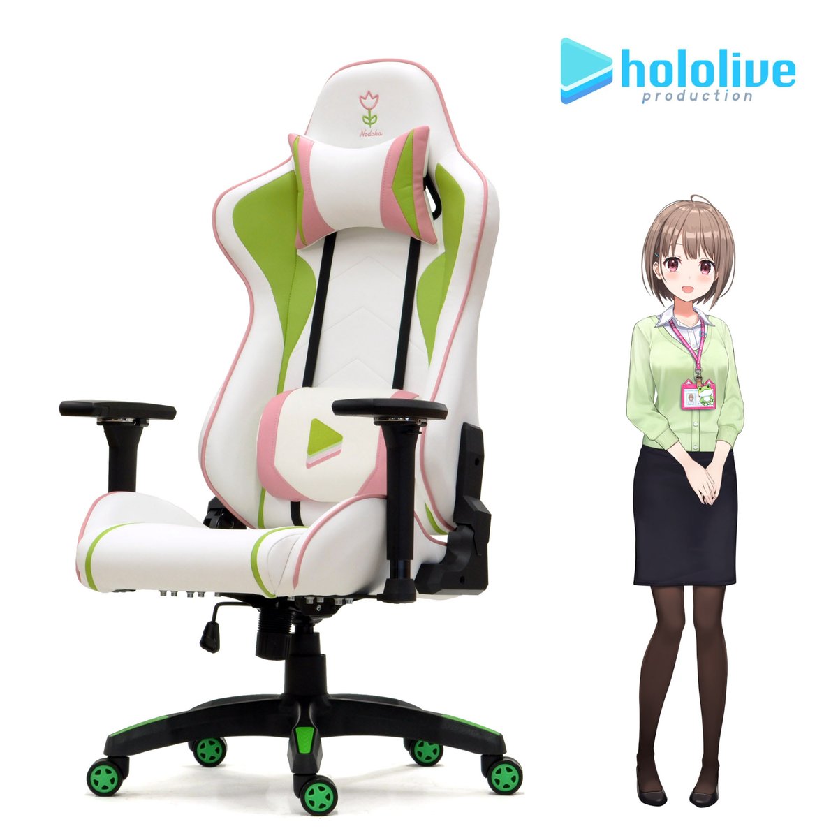 ホロライブ hololive startend 湊あくあ ゲーミングチェア