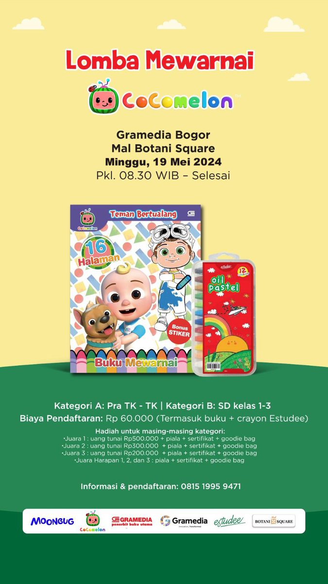 Lomba mewarnai bersama Cocomelon✨