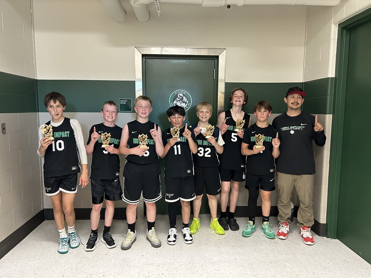 6th grade boys took 1st place in their MYAS tournament today!