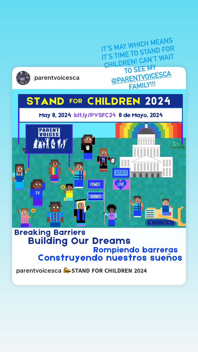Just like that. Since 2010 @ParentVoicesCA @Parent_Voices @ParentVoices_SF and all our chapters have transformed #childcare to be more just and inclusive. Join us 5/8 as we fight to remove more barriers to achieve our #PVdreams! #SFC24 #parentpower