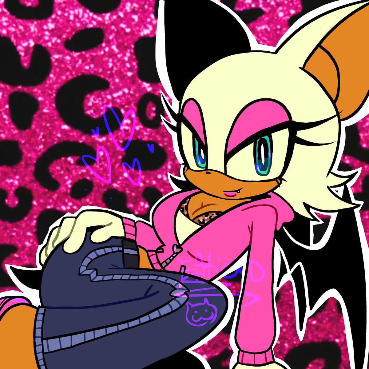 a latina for you from a latina #RougeTheBat #SonicTheHedeghog