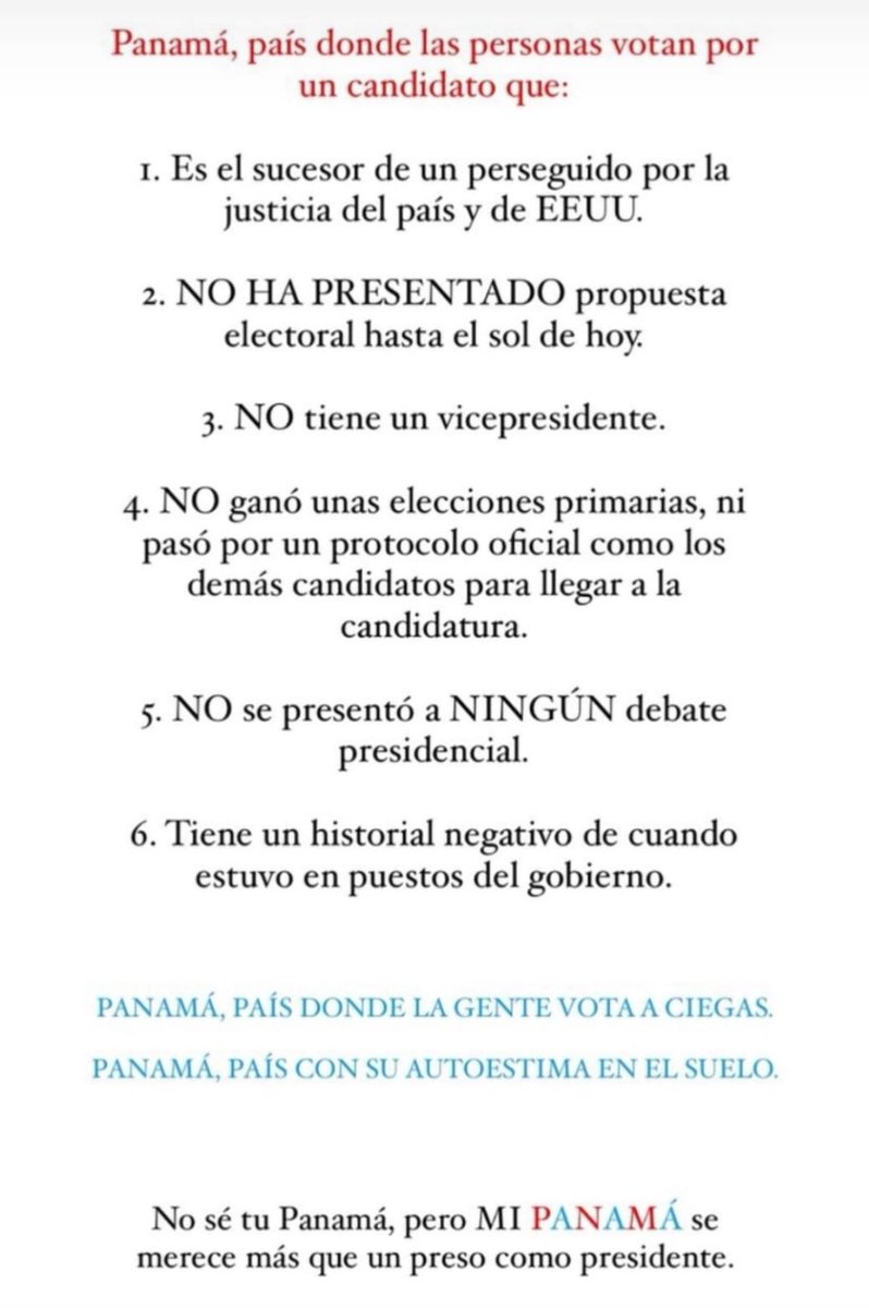 No sé quién realizó este escrito me lo enviaron por whats. Que dolor y tristeza me da esto. ¿Cómo podemos aplaudir algo así? Esto es una vergüenza, permitir que continuara con su candidatura, pero más vergüenza me da quienes lo apoyaron. Y no me hablen de democracia 💔
