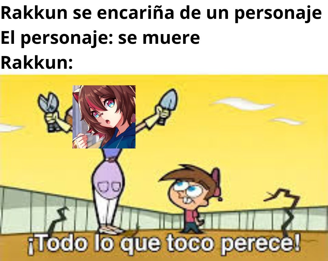 La mala suerte de @Raakkun 
#Rakkunmemes