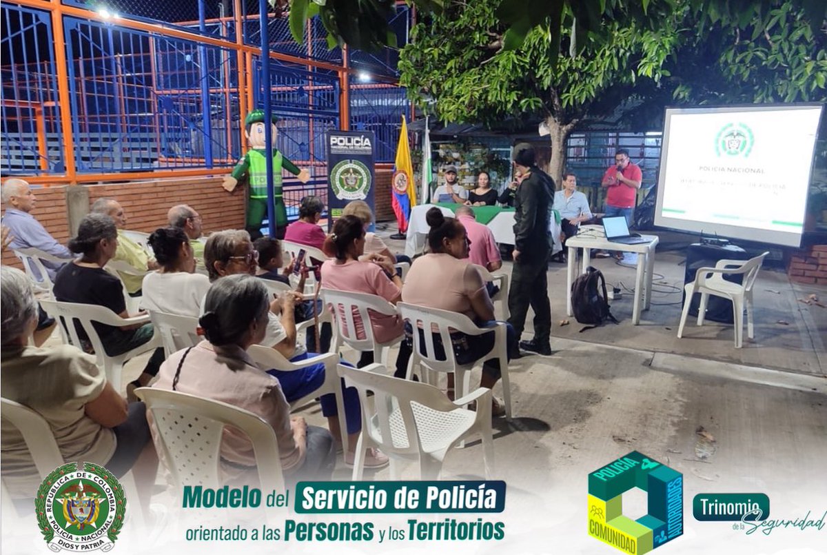 #PuertoBoyacá | en la implementación del Nuevo Modelo del Servicio de Policía, fueron creados tres frentes de seguridad en el municipio. #TrinomioDeLaSeguridad