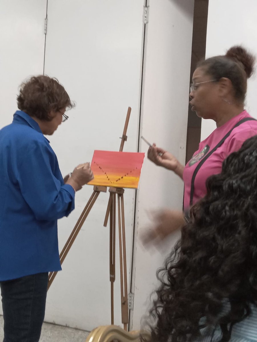 Guess who was painting at the 'SIP 'N' PAINT' during yesterday's 'LIFE IN COLOUR' GIRL GUIDES FEST? None other than our GGATT President, MRS. CAROLYN SEEPERSAD-BACHAN! #GGATT #LeadingByExample #WhatDidShePaint #WereYouThere #LifeInColour #Celebrating110YearsOfTheGGATT
