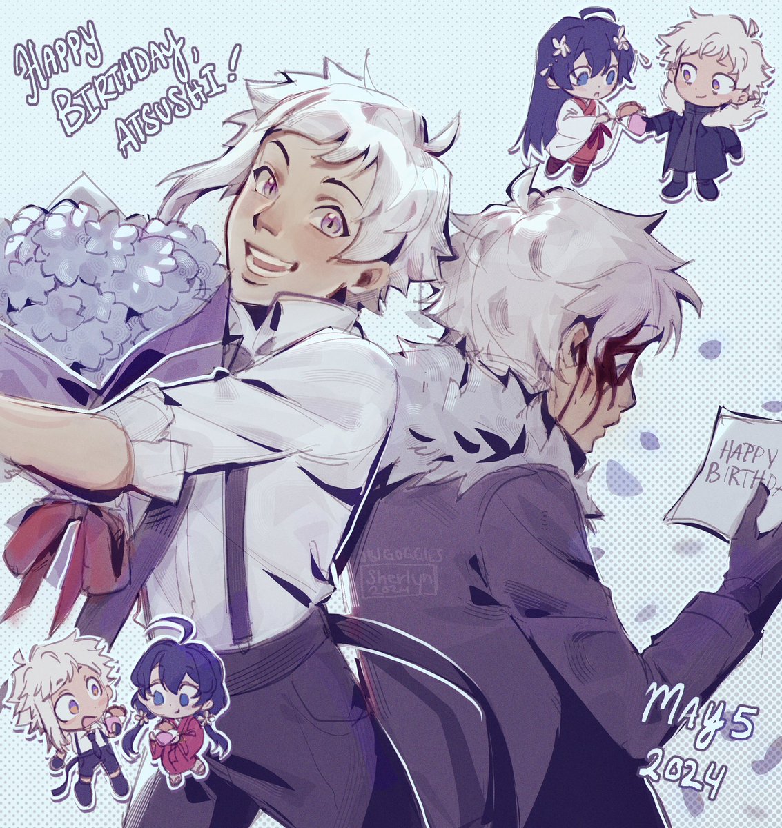 Happt birthday Atsushi !!
#bsd