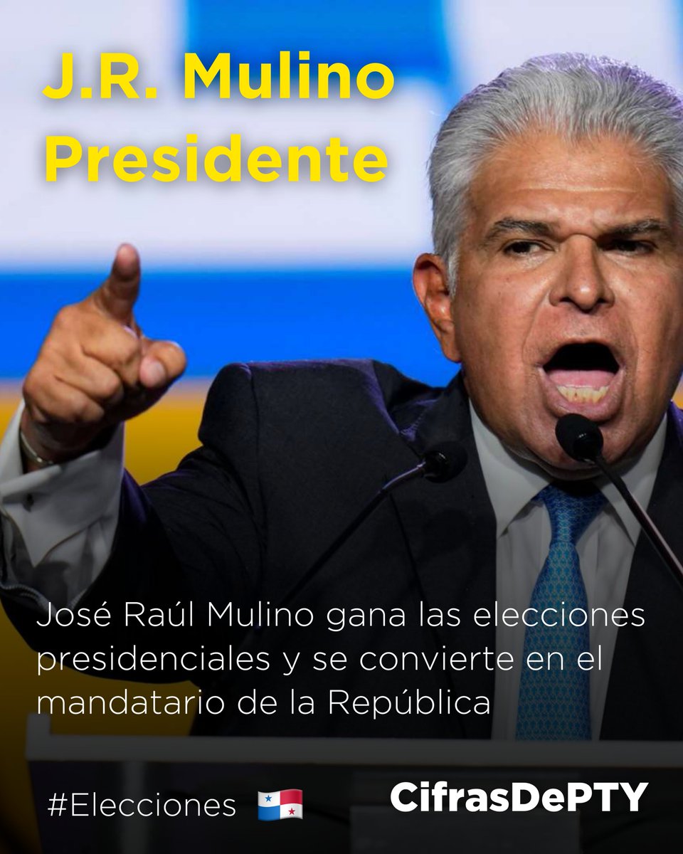 Panamá ha decidido su próximo mandatario 

¿qué te gustaría que Cifras analizará con respecto a su victoria?