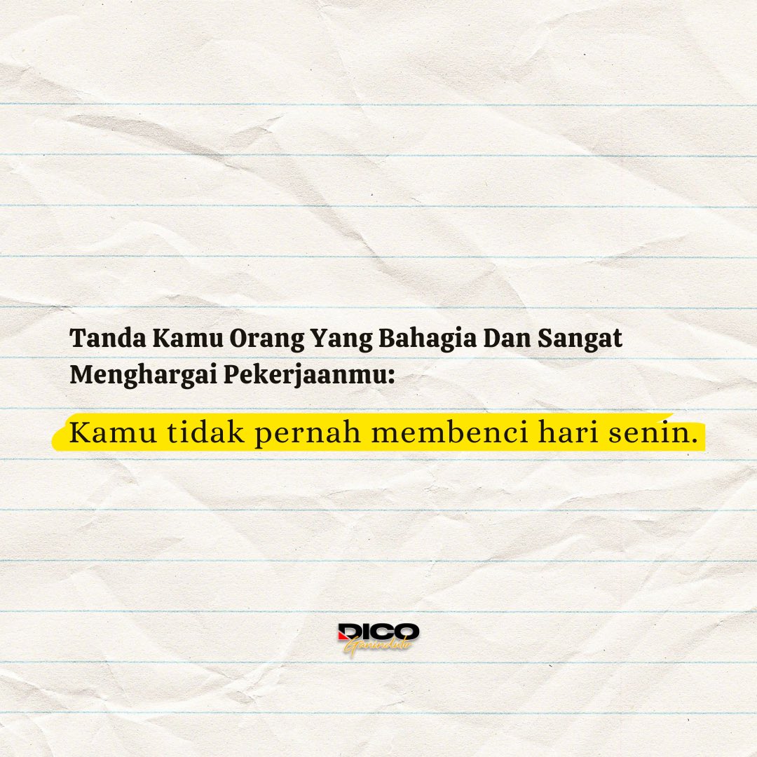 Selamat Hari Senin, 

Hari ini memulai dengan semangat baru, memberi langkah awal yang kuat menuju pencapaian minggu ini. Mari kita lakukan dengan penuh energi dan antusiasme!

Ada yang setuju gak kalau hari senin jangan dibenci? 
_

#energibaru  #jatenglebihbaik #kendalhandal