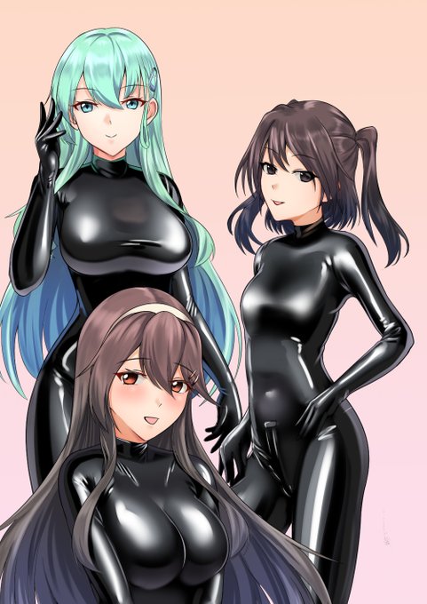 #ゴムの日 しんちょく
表紙はこれ+タイトルと成人向け表記で 