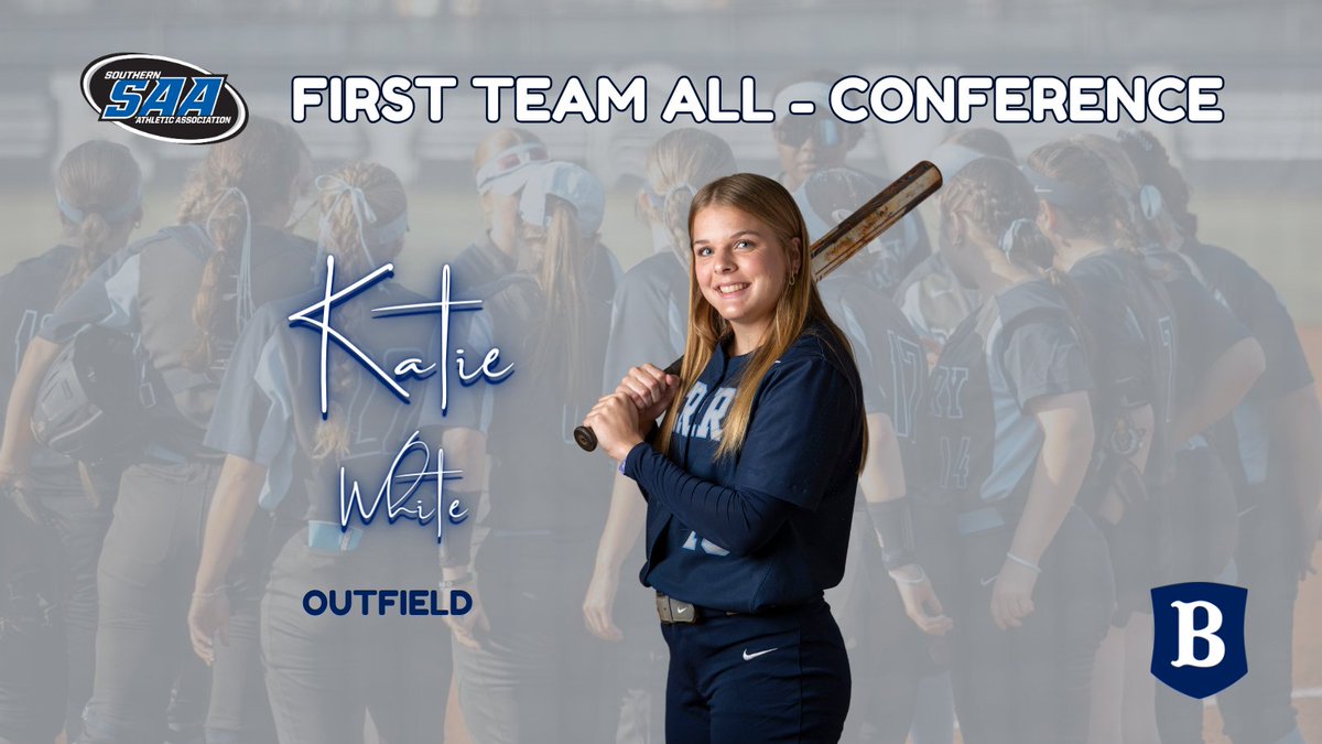 Katie White SAA All-Conference First Team - Outfield