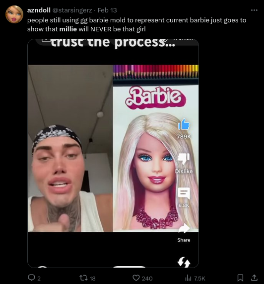 formalfunkdana's tweet photo. @RuHamsDollRace was specifically looking for this tweet but like girl make up your mind https://t.co/BrE0JRFl49 https://t.co/MNtPFnQyZu