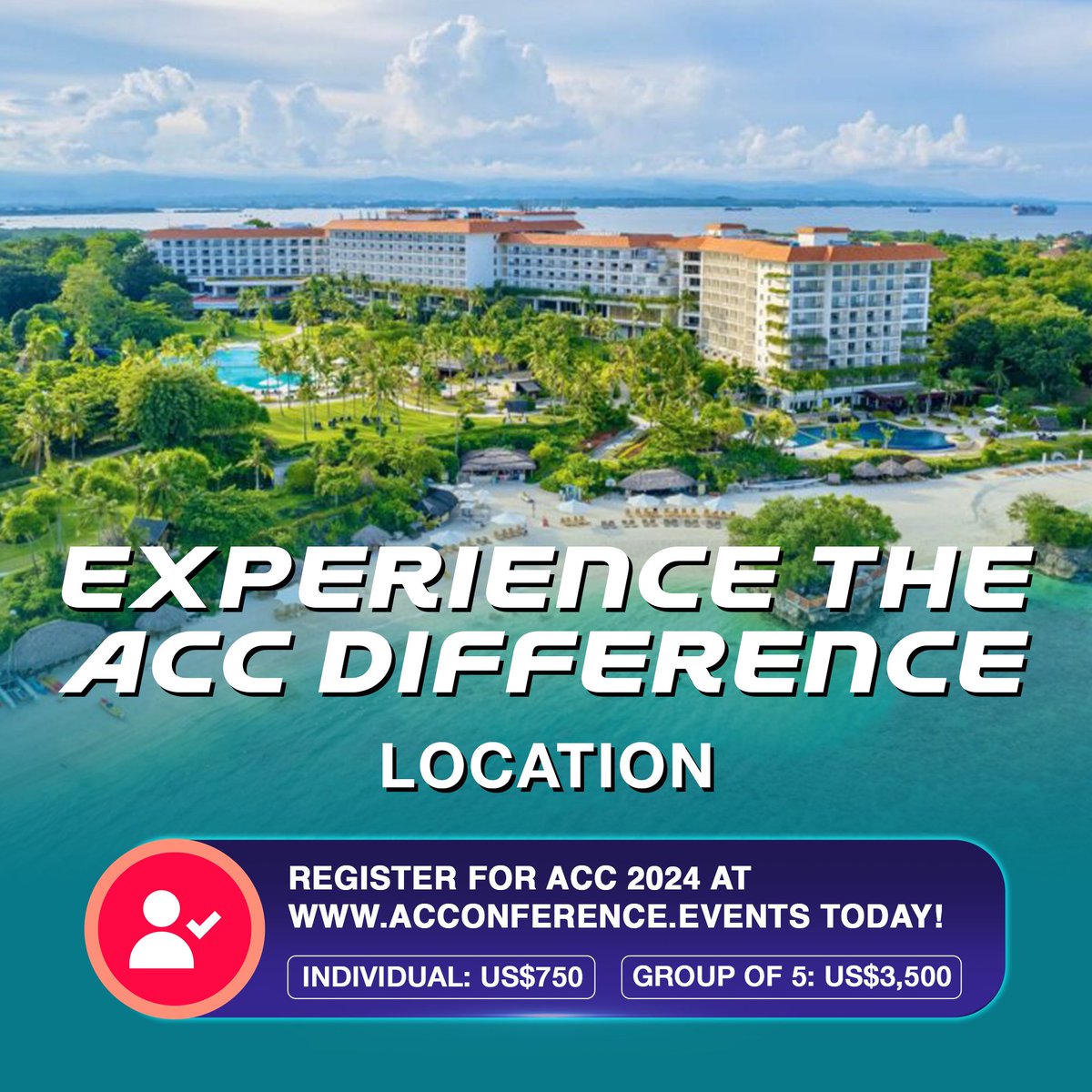 From the global networking to strategic learning opportunities, fun social events and activities, amazing location and world-class hospitality – everything about ACC sets it apart from all other industry conferences.

Register for #ACC2024 and experience the difference.