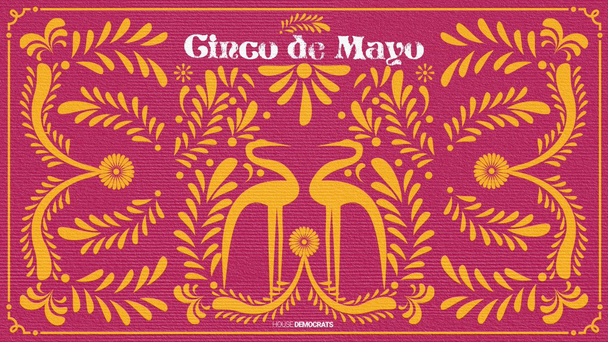 ¡Feliz Cinco de Mayo to all celebrating in California! Today, we honor the Mexican victory at the Battle of Puebla and the rich heritage & culture of the Mexican American community.