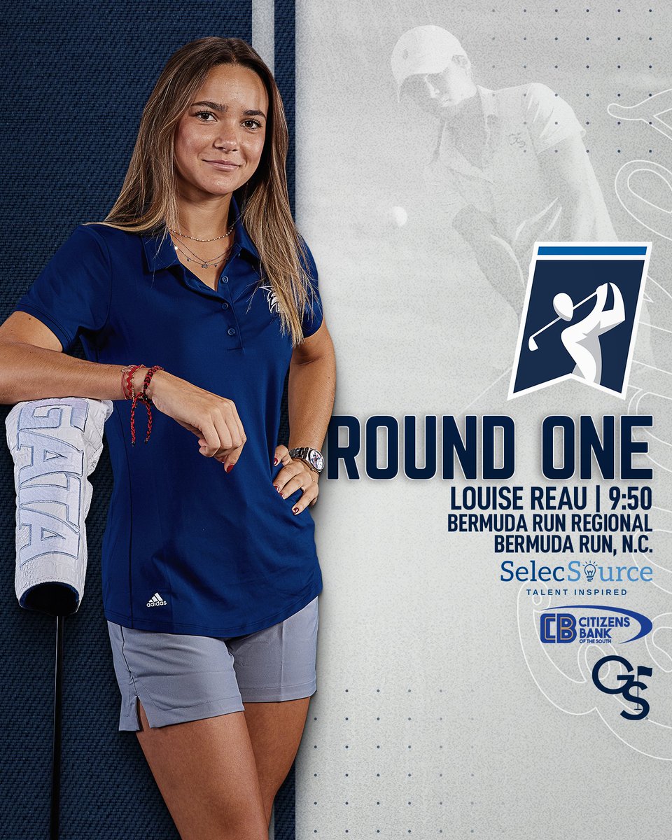 𝗟𝗘𝗧'𝗦 𝗥𝗘𝗔𝗨. ⛳ #NCAAGolf Regional, Round One 📍 Bermuda Run Country Club 📊 bit.ly/3y9zyxJ #HailSouthern