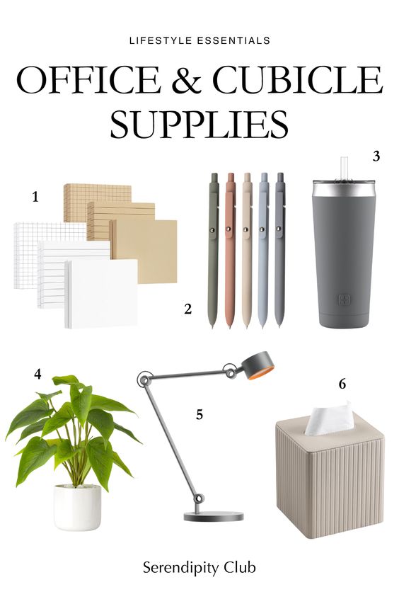 Discover the perfect balance of style and functionality with our curated office and cubicle supplies. Explore a variety of options to optimize your workspace layout and infuse it with your unique personality. #officesupplies #cubiclesupplies

serendipityclubny.com/office-cubicle…