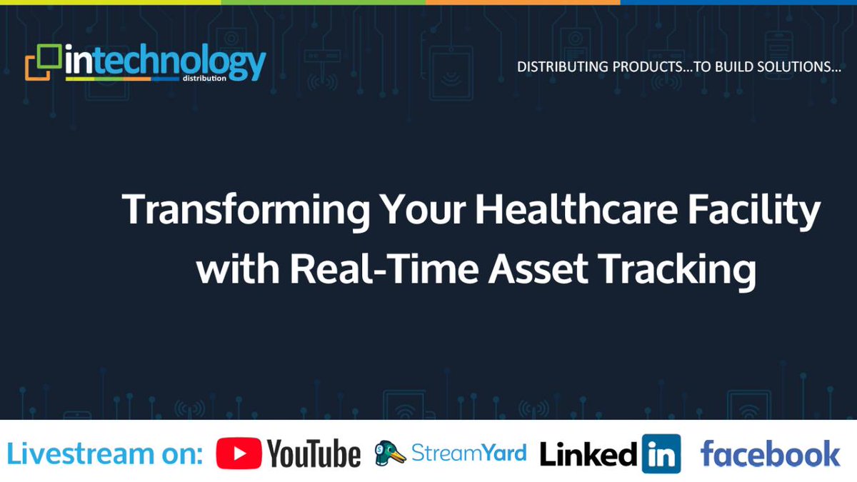 🌟 Join us for an exclusive Livestream on 'Transforming Your Healthcare Facility with Real-Time Asset Tracking'! 🏥 Discover how cutting-edge RTLS technology is revolutionising patient care and operational efficiency. Don't miss out—register now! #Healthcare #RTLS #Innovation