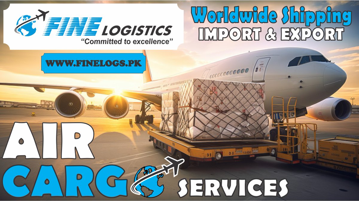 FINE Logistics - Air Cargo Services. (Worldwide Shipping: Import & Export Freight Forwarding & Customs Brokerage) #finelogistics #finelogs #Global #shipping #Logistics #cargo #transport #worldwide #import #export #aircargo #services