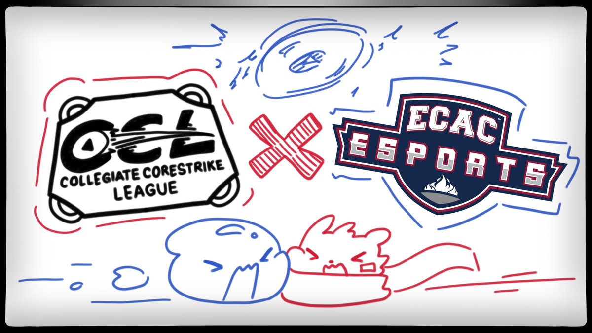 The Collegiate Corestrike League announces partnership with @ECAC_Esports, merging both competitions into one league under the CCL.

📰 bit.ly/CCLXECAC
🎨 @hbcat13