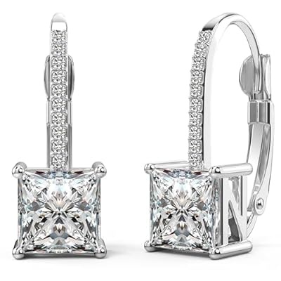 60'/. @ ✅ 18K White Gold Plated Princess Cut Cubic Zirconia Drop Leverback Earrings Sterling Silver
QP + 35H7PT7Q
 geni.us/GDiB
👉  Discount  are subject to change or expire at any time (Ad)