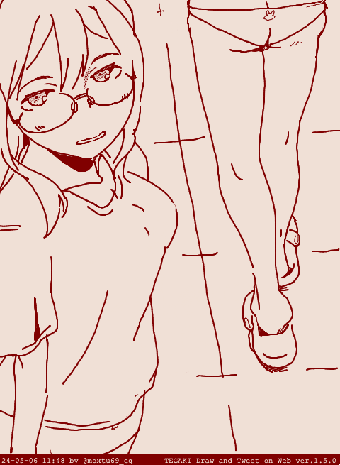 おはようございま〜す(昼) #tegaki_dt