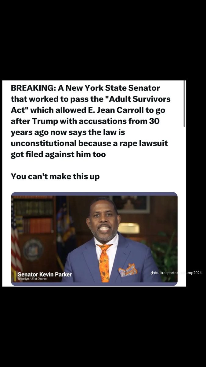 🚨 Another rapist in office 
Senator Kevin Parker changing his tune now that rape lawsuit has been filed against him too !!  WTF  
#DrainTheSwamp #RiseUp #SaveOurChildren