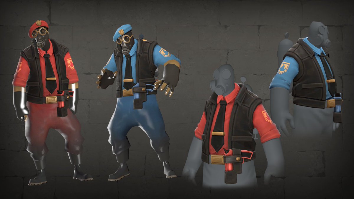 New Pyro Collection, Fire Warden! Vote now on Steam Workshop: steamcommunity.com/workshop/filed… #TF2